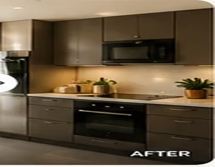 Kitchen after
